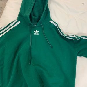 Adidas cropped hoodie